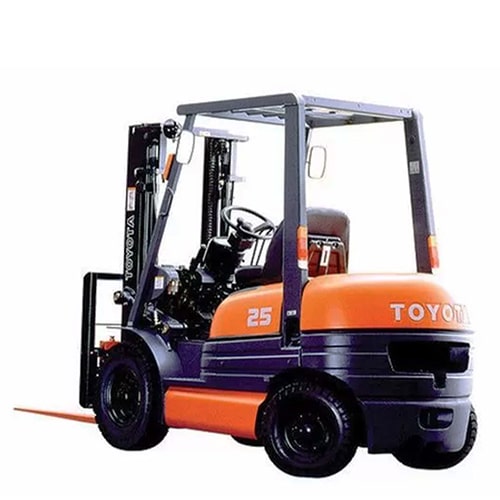 Orange accents and dark gray chassis; a powerful machine.